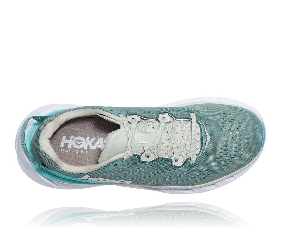 Hoka One One Elevon 2 Löparskor Dam - Blå/Vita - HQMDO-4860